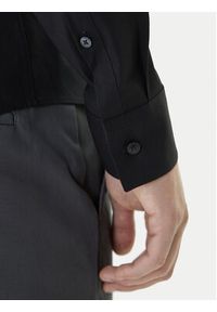Calvin Klein Koszula LV019EU060 Czarny Extra Slim Fit. Kolor: czarny. Materiał: bawełna #5