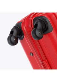 Wittchen - Mała walizka z zawieszką czerwona. Kolor: czerwony. Materiał: guma #8