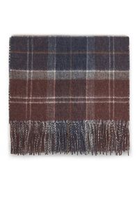 Barbour Szalik Dramside Reversible USC0401TN38 Brązowy. Kolor: brązowy. Materiał: wełna, materiał #3