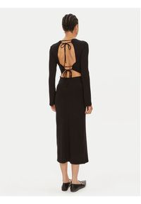Bruuns Bazaar Sukienka dzianinowa Elliana BBW3979 Czarny Regular Fit. Kolor: czarny. Materiał: wiskoza #4