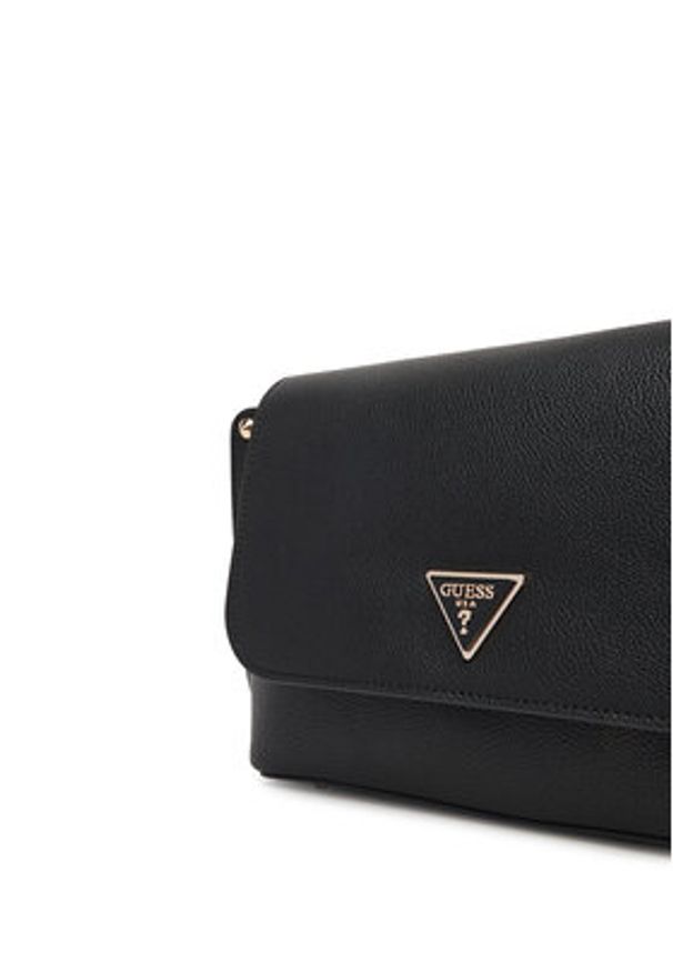 Guess Torebka Meridian II HWBG69 74200 Czarny. Kolor: czarny. Materiał: skórzane