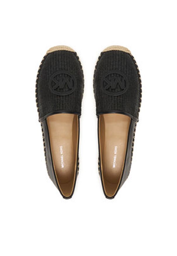 MICHAEL Michael Kors Espadryle Kenzie Espadrille 40S6KZFP2D Czarny. Kolor: czarny. Materiał: skóra