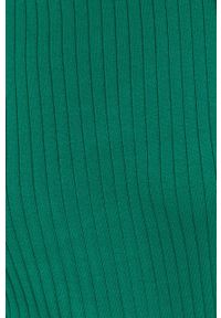 TwinSet - Twinset - Sweter. Typ kołnierza: golf. Kolor: zielony. Materiał: dzianina #6
