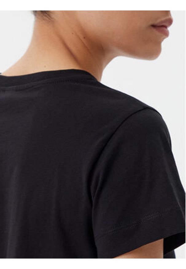 Pinko - PINKO T-Shirt 100373 A2OG Czarny Regular Fit. Kolor: czarny. Materiał: bawełna