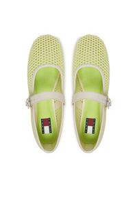 Tommy Jeans Baleriny Tjw Knitted Ballerina EN0EN03030 Biały. Kolor: biały. Materiał: materiał #5