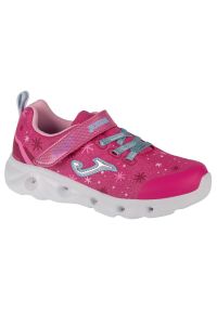 Buty Joma Space 2413 Jr JSPACS2413V różowe. Zapięcie: rzepy. Kolor: różowy. Materiał: syntetyk, tkanina