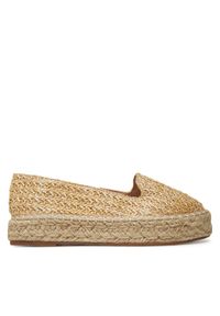 DeeZee Espadryle ZYLS129 Beżowy. Kolor: beżowy. Materiał: materiał #1