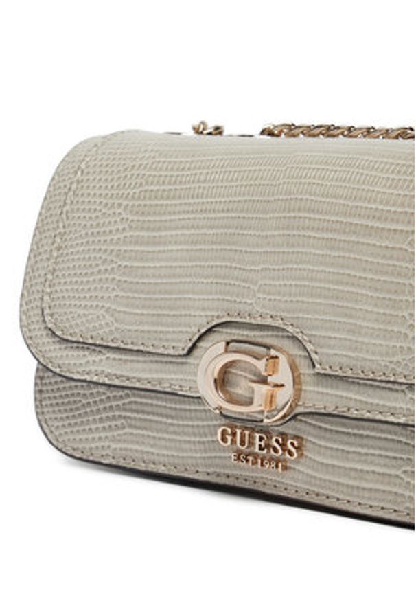 Guess Torebka HWKG95 31780 Szary. Kolor: szary. Materiał: skórzane