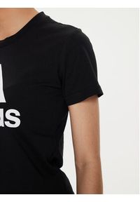 Adidas - adidas T-Shirt Essentials Logo GL0722 Czarny Regular Fit. Kolor: czarny. Materiał: bawełna #6