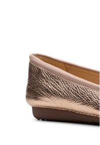 Clarks Baleriny Freckle Ice 26181353 Złoty. Kolor: złoty. Materiał: skóra #6