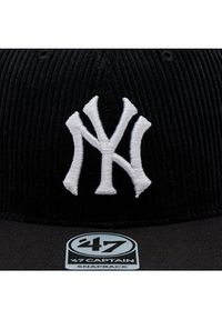 47 Brand Czapka z daszkiem MLB New York Yankees Thick Cord TT 47 B-THCCP17EWP-BK Czarny. Kolor: czarny. Materiał: materiał, akryl