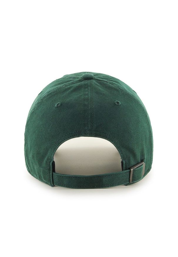 47 Brand - 47brand czapka Los Angeles Dodgers kolor zielony z aplikacją. Kolor: zielony. Wzór: aplikacja