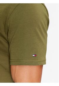 TOMMY HILFIGER - Tommy Hilfiger T-Shirt UM0UM02916 Zielony Regular Fit. Kolor: zielony. Materiał: bawełna #5