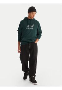 DC Shoes Bluza Hampden ADYFT03416 Zielony Regular Fit. Kolor: zielony. Materiał: bawełna #2