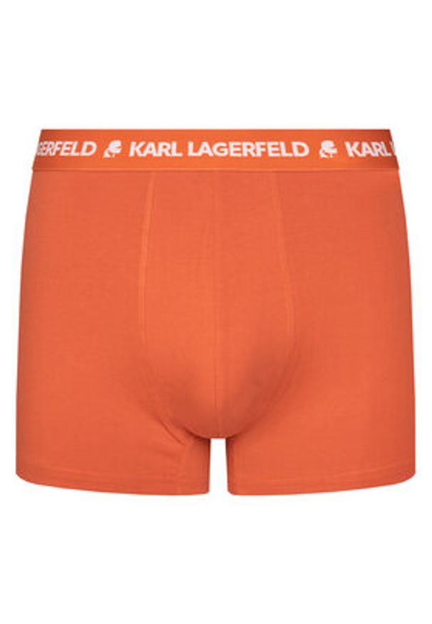 Karl Lagerfeld - KARL LAGERFELD Komplet 5 par bokserek A1M47082 Kolorowy. Materiał: bawełna. Wzór: kolorowy