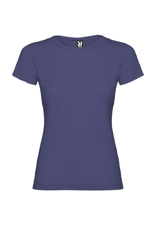 ROLY - Damska Koszulka Z Krótkim Rękawem Jamaica. Kolor: szary, niebieski, wielokolorowy. Długość rękawa: krótki rękaw. Długość: krótkie. Sport: turystyka piesza