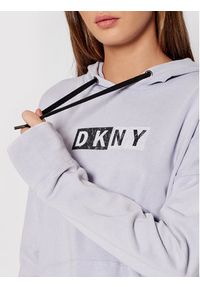 DKNY Sport Bluza DP1T8326 Niebieski Relaxed Fit. Kolor: niebieski. Materiał: bawełna. Styl: sportowy #2