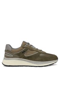 Geox Sneakersy U Spherica Actif X1 U46HGA 02285 C3277 Khaki. Kolor: brązowy. Materiał: zamsz, skóra #1