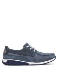 Nautica Mokasyny 24SD110 Granatowy. Kolor: niebieski. Materiał: materiał, syntetyk