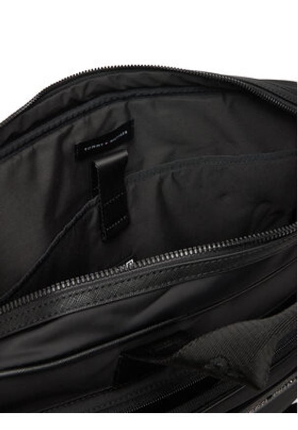 TOMMY HILFIGER - Tommy Hilfiger Torba na laptopa Th Repreve Computer Bag AM0AM13466 Czarny. Kolor: czarny. Materiał: materiał