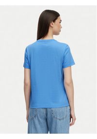 Calvin Klein Jeans T-Shirt LV044G200G Granatowy Regular Fit. Kolor: niebieski. Materiał: bawełna #5