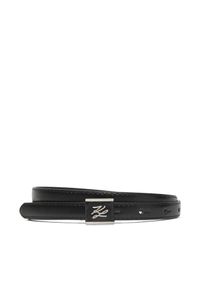 Karl Lagerfeld - Pasek Damski KARL LAGERFELD. Kolor: czarny #1