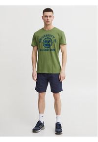 Blend T-Shirt 20715310 Zielony Regular Fit. Kolor: zielony. Materiał: bawełna