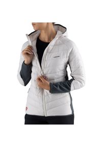 Kurtka pikowana turystyczna damska Viking Becky Warm Pro, PrimaLoft. Kolor: biały. Materiał: puch. Technologia: Primaloft. Sport: turystyka piesza