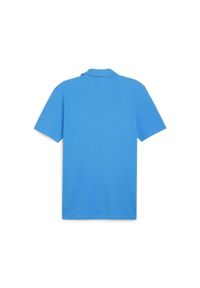 Polo Puma Teamgoal Casuals. Typ kołnierza: polo. Kolor: niebieski. Materiał: bawełna. Sport: piłka nożna #2