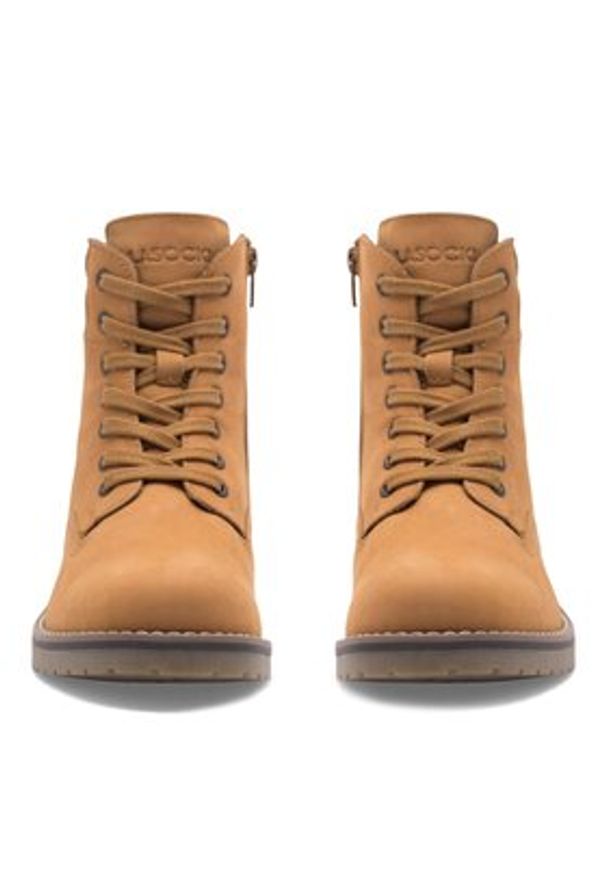 Lasocki Trapery WI12-GINA-02 Brązowy. Kolor: brązowy. Materiał: skóra, nubuk