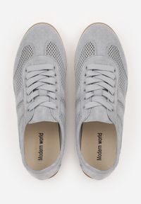 Renee - Niebieskie Siateczkowe Sneakersy w Stylu Tenisówek Adranella. Okazja: na co dzień. Kolor: niebieski. Sezon: lato #4