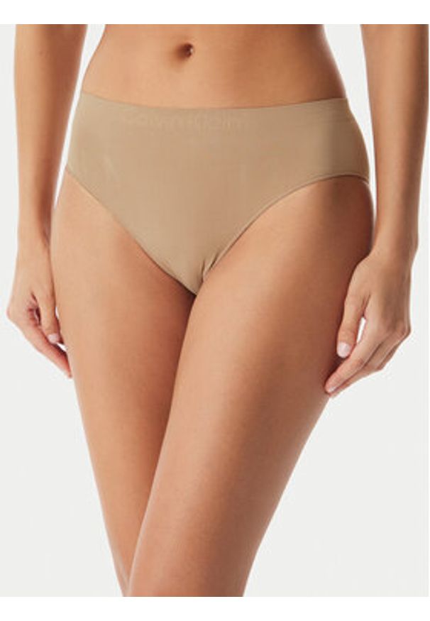 Calvin Klein Underwear Komplet fig LV00QD5212 Beżowy. Kolor: beżowy. Materiał: syntetyk