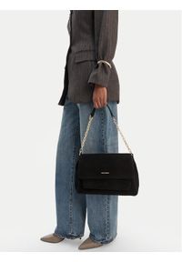 Gino Rossi - GINO ROSSI Torebka EO-LA224-19145 Czarny. Kolor: czarny. Materiał: zamszowe, skórzane #1