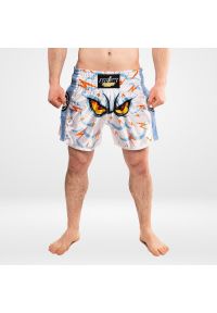 STORMCLOUD - Spodenki Muay Thai StormCloud Monstercloud Białe XXL. Kolor: biały