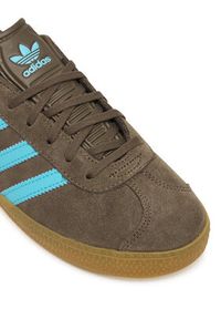 Adidas - adidas Sneakersy Gazelle JR5942 Brązowy. Kolor: brązowy. Materiał: zamsz, skóra. Model: Adidas Gazelle #7