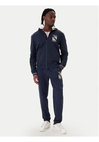 Aeronautica Militare Bluza 261FE2096UF00674 Granatowy Regular Fit. Kolor: niebieski. Materiał: bawełna #5