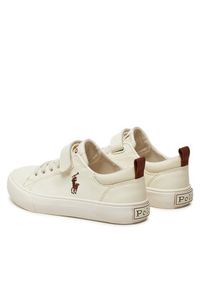 Polo Ralph Lauren Sneakersy RL01239110 Écru. Materiał: skóra #3