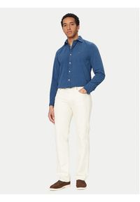 TOMMY HILFIGER - Tommy Hilfiger Koszula MW0MW42417 Niebieski Regular Fit. Kolor: niebieski. Materiał: bawełna #4