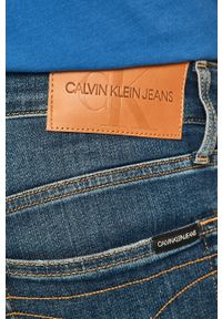 Calvin Klein Jeans - Jeansy Ckj 026. Kolor: niebieski. Materiał: bawełna, poliester, denim, elastan #2