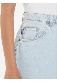 Hugo Spódnica jeansowa Gami_B 50513726 Niebieski Regular Fit. Kolor: niebieski. Materiał: bawełna