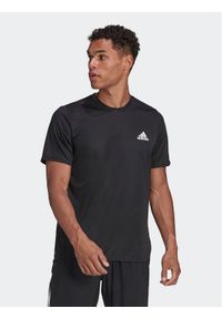 Adidas - adidas T-Shirt AEROREADY Designed for Movement T-Shirt HF7214 Czarny Regular Fit. Kolor: czarny. Materiał: syntetyk