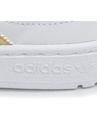 Adidas - adidas Sneakersy Team Court W EF6058 Biały. Kolor: biały. Materiał: skóra #3