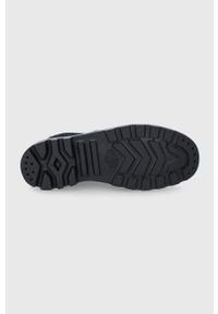 Palladium Trampki kolor czarny. Nosek buta: okrągły. Zapięcie: sznurówki. Kolor: czarny. Szerokość cholewki: normalna
