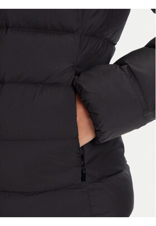 Tommy Jeans Kurtka puchowa DW0DW21617 Czarny Slim Fit. Kolor: czarny. Materiał: syntetyk