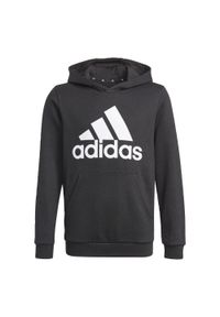 Adidas - Bluza dziecięca z kapturem adidas Essentials. Typ kołnierza: kaptur. Kolor: czarny, biały, wielokolorowy. Sport: joga i pilates