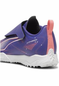 Puma - Dziecięce buty piłkarskie ULTRA 5 PLAY TT PUMA. Zapięcie: rzepy. Kolor: biały, różowy, wielokolorowy. Sport: piłka nożna #2