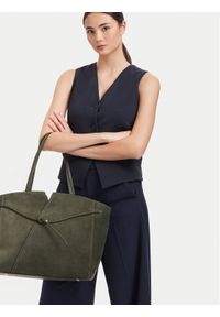 BOSS Torebka 50567606 Zielony. Kolor: zielony. Materiał: skórzane, zamszowe #1