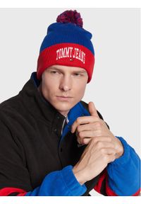 Tommy Jeans Czapka AM0AM10401 Kolorowy. Materiał: materiał, bawełna. Wzór: kolorowy