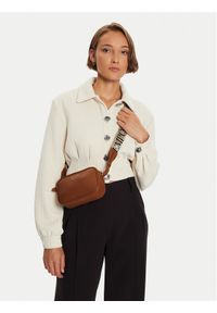 Emporio Armani Torebka EW000537 AF12103 M6030 Brązowy. Kolor: brązowy. Materiał: skórzane #1