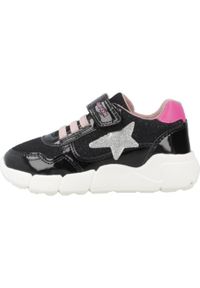 Geox - Buty GEOX B FLEXYPER MINI GIRL Czarny. Kolor: czarny. Materiał: syntetyk, tkanina. Sport: turystyka piesza